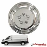 16" inch Chrome Deep Dish Van Wheel Trim Hub For Renault Vans Caps Polished 