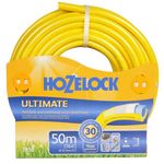 Hozelock 50M Ultimate Anti-Kink Hose - Super Tricoflex, 30-Year Warranty