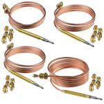 SUPER UNIVERSAL THERMOCOUPLE KIT  SLIM THREAD GAS OVEN PILOT BURNER 600 - 1500mm