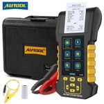 12V 24V Truck Car Battery Tester Charging Cranking Load Tester Built-in Printer