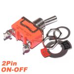 Standard Toggle Switch SPST (On/Off)  SCREW CONNECTIONS. FreePostage