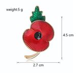 2026 Poppy¹ flower Pin brooch Lapel pin Metal 2026 Royal Badge - fast post 