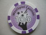 old casino token western game casinos token chip poker chip 100 advertising!!!