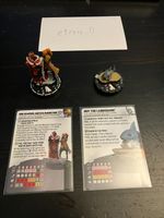 HeroClix - King Deadpool and Elsa Bloodstone #069 + Jeff #011 Deadpool Weapon X