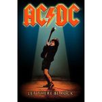 AC/DC let there be rock TEXTILE POSTER official PREMIUM Fabric FLAG