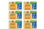 12 Bars Johnson's Baby Honey Soap For Soft & Delicate Skin (Twin Pack x 6)