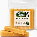 Himalayan Yak Chews for Dogs Natural Yak Milk Dog Treats Long Lasting 6 Pack