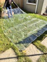 Clear Plastic Covering Sheet For Outdoor Stall