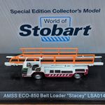 World of Stobart AMSS ECO-850 Belt Loader LSA014 1:76 Diecast Special Ed