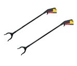 2X Pickup Sticks Long Reach Grabber Litter Picker Helping Handheld Tool Aid 67cm