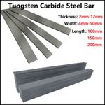 Solid Carbide Steel Bar Sheet Plate Flat Square Bar Blanks 1-12mm Thick YG8