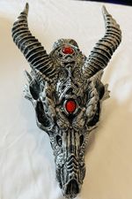 Nemesis Now Tribal Flame 21.5cm, Resin, Silver, Dragon Figure, Silver Dragon Orn