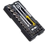 STANLEY TRANSMODULE SYSTEM 1/2 in. 12-Point Socket Module  23 pc STMT1-74726Q
