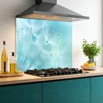Printed Glass Kitchen Splashback 6mm Toughened Heat Resistant Hob Design No 2181