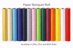 Paper Banquet Roll 1.16m Wide | 20m-80m | Coloured Table Cover Wedding Catering