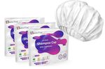 3pk -Omnitex Premium Rinse Free Shampoo Cap, Microwaveable, With Conditioner