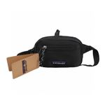 Hot Waist Bag Hiking Mini Bag 1 L Capacity Hip Pack Black 