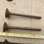 Pair Of Unusual Vintage Engine Valves