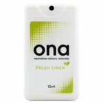 Ona Spray Card 12ml - Fresh Linen Compact Pocket Professional Odour Control