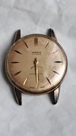 Mako 17 Jewels, Swiss, Movement EB1197N Spares Or Repair. Missing Balance, Stem