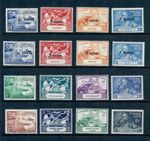 1949 UPU Commonwealth Omnibus Aden Nyasaland Solomon Is Mint Stamps x16