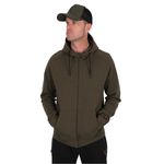 Fox Collection LW Hoody Green & Black Clothing Zipped Hoodie - All Sizes