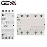 GEYA Modular AC Contactor 3/4P 16-100A 220V Automatic Household Contactor Rail