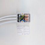 Junction box for 3x flex wires and Wago 221-413 terminals