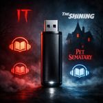 STEPHEN KING AUDIOBOOKS ON USB – COMPLETE COLLECTION + BONUS VERSIONS 🎧  Enjoy