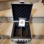 Cubed Silver 2 Row Zion Slab Case -Holds Up To 60 Slabs/Graded Cards - NEW! 