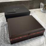 Wolf WM Brown Humidor Cigar Case Vegan Leather And Negroni Wool Lining - Brown