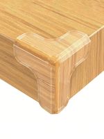 4/8/12/16pcs Silicone T-Shape Clear Corner Protectors Baby Safety Clear