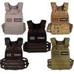 Exersci Weighted Tactical Vest Hybrid Crossfit Training Vests (1.5kg - 20kg)