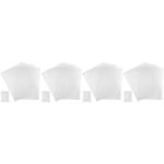 400Pcs Reusable PP Binder Sheet Protectors Clear Plastic Sleeves with Hole Punch