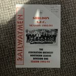 SHILDON  v   TOW LAW TOWN  NORTHERN LEAGUE  1993 - 94