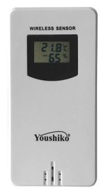 Youshiko YC9312 Wireless Temperature & Humidity Sensor for Weather Station 