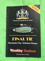 1981 FA Cup Final Replay Programme Manchester City v Tottenham Hotspur VGC