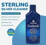 Goddard's Long Term Silver Polish Liquid for Silver 125ml Tarnish Protection