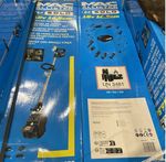 Macallister Garden Multi Brush Kit Cleaning Weed Sweeper & 5.0Ah Battery&Charger