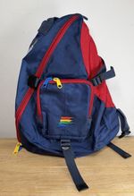 1990’s Benetton Formula 1 Backpack Racing Team Colour Block F1 Embroidered Bag