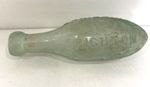 VINTAGE Antique Schilling Brighton Green Torpedo Soda  Bottle 7.5" BN68