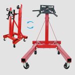 2000LBS Folding Engine Gearbox Support Stand 0.9t Heavy-Duty Swivel Transmission