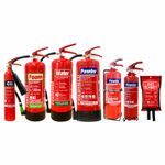 Fire Extinguisher Fire Blanket Bundle ABC Powder CO2 Foam Water 1kg 2kg 6kg 6ltr