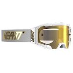 2026 Leatt VELOCITY 5.5 Goggles IRIZ WHITE - BRONZE LENS 68 VLT Adult