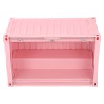 `LED Mini Figure Display Case Miniature Figures Display Case Dustproof For Toys