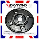 Diamond - Quick Release Fuel Tank Cap - For Kawasaki ZX10R / RR - 2023