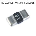 Metal Alloy SMD/SMT Resistors 1% 0.001Ω - 0.5Ω (83 Values) 1206/2515/2728