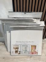 Wholesale job lot 10x DIY Decorate Your Own Post Box Wedding Card Birthday Party