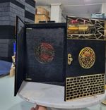 Eid Gift L Box Velvet, Full Quran ,Tasbeeh , Prayer Mat, Book Mark Decoration