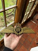 Royal Air Force Wings Plaque – 3D Printed Wall Art